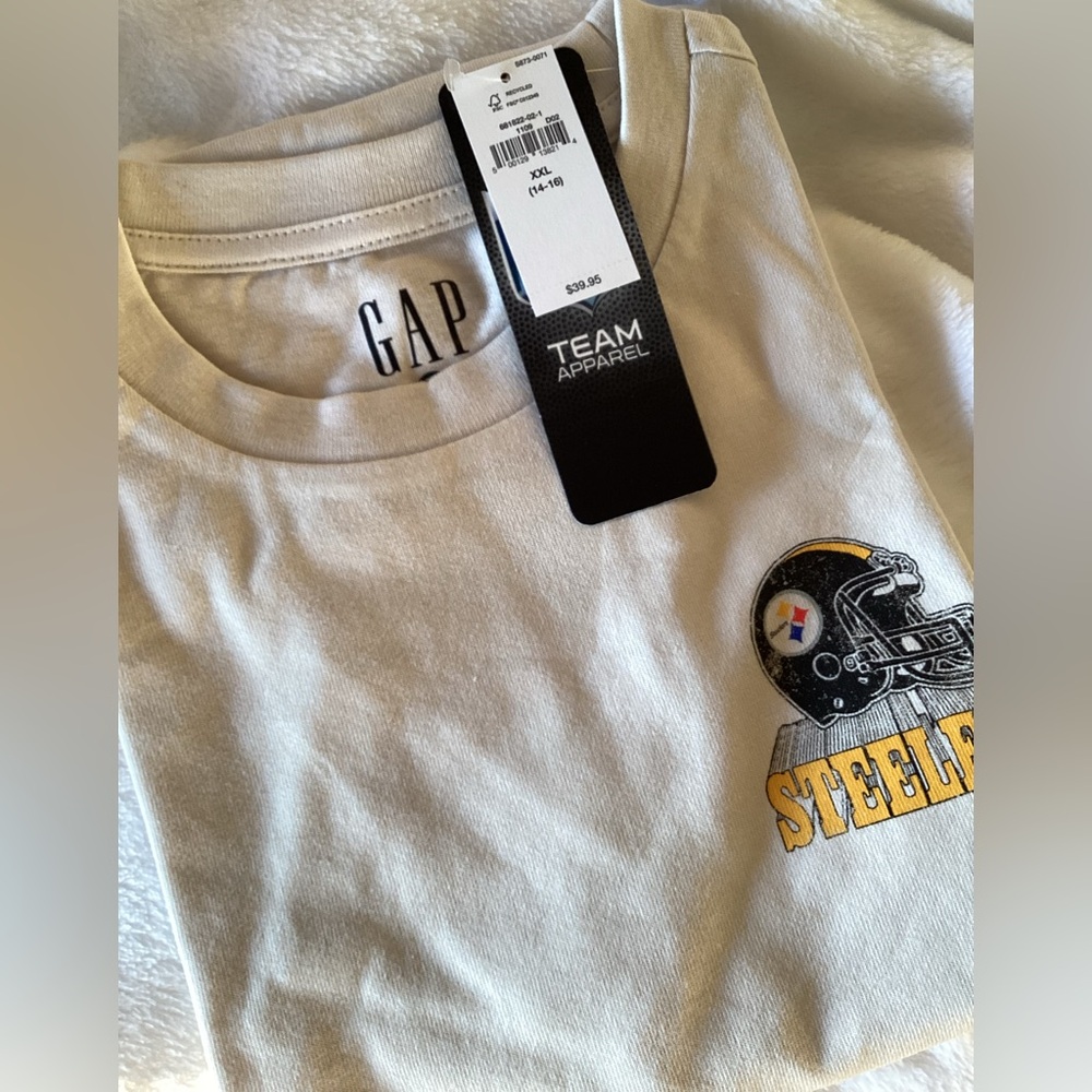๐Pittsburgh Steelers Graphic T-Shirt NFL Gap Kids NEW XXL 14-16